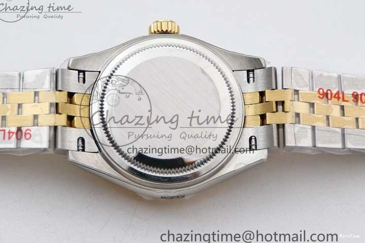 MiroTime 0420 Minimalist Datejust 28mm 279179 SS YG TWF Best Edition Gold Diamonds Markers Dial on SS YG Jubilee Bracelet NH 2141